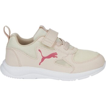 Shoes Children Low top trainers Puma Fun Racer Ac Ps Beige