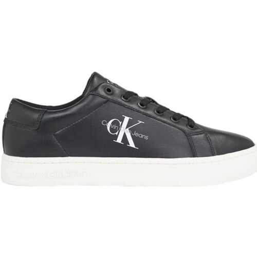 Shoes Men Low top trainers Calvin Klein Jeans YM0YM00491BDS Black