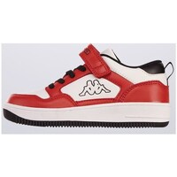 Shoes Children Low top trainers Kappa 261077k1020 Red, White