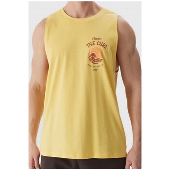 Clothing Men Short-sleeved t-shirts 4F 4FWSS24TTSHM131971S Yellow