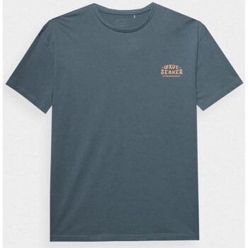 Clothing Men Short-sleeved t-shirts 4F 4FWSS24TTSHM131822S Grey