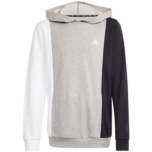 Clothing Boy Sweaters adidas Originals Cb Ft Hd Jr Grey, White, Black