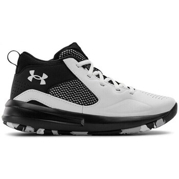 Shoes Children Mid boots Under Armour Lockdown 5 Black, White