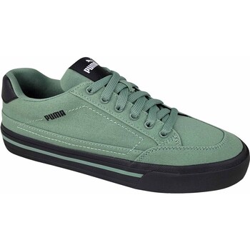 Shoes Men Low top trainers Puma Court Classic Vulc Green