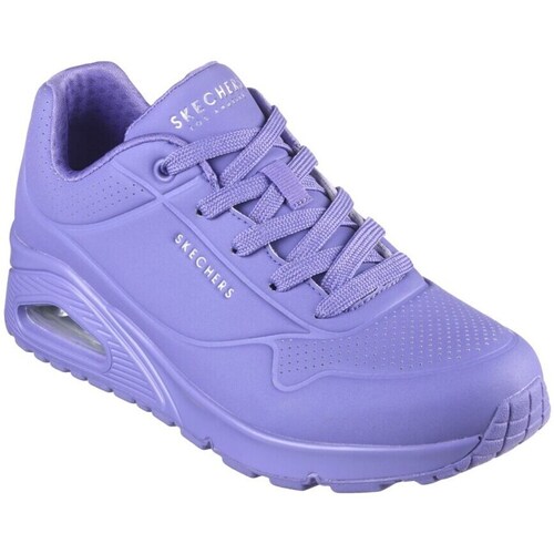 Shoes Women Low top trainers Skechers Uno Stand On Air Purple