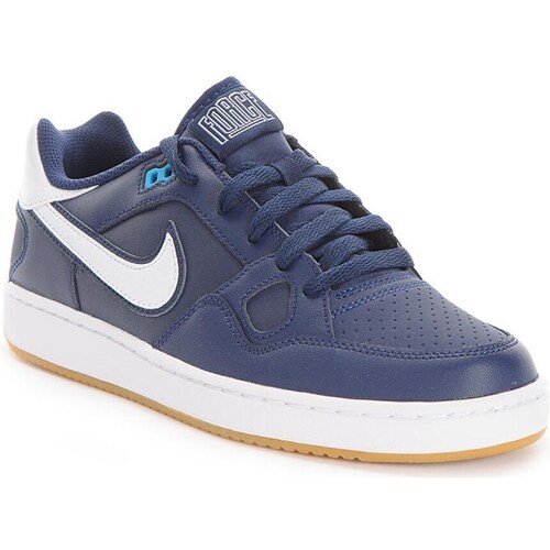 Shoes Men Low top trainers Nike Son OF Force White, Navy blue