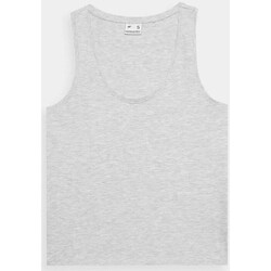 Clothing Women Short-sleeved t-shirts 4F 4FWSS24TSLEF04127M Grey