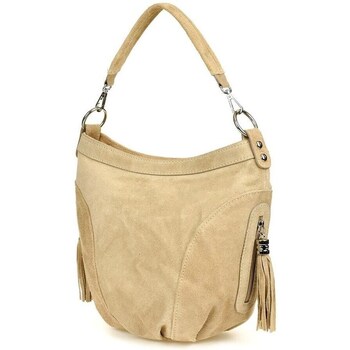 Bags Women Handbags Vera Pelle L8153273 Beige