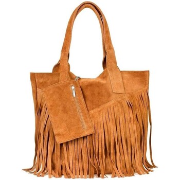 Bags Women Handbags Vera Pelle L8353284 Brown