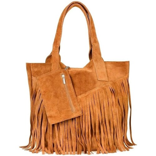 Bags Women Handbags Vera Pelle L8353284 Brown