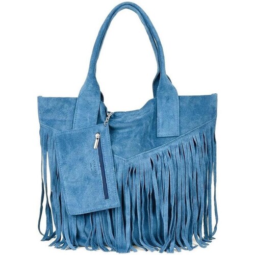 Bags Women Handbags Vera Pelle L8353288 Blue
