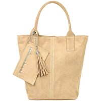 Bags Handbags Vera Pelle T4953899 Beige