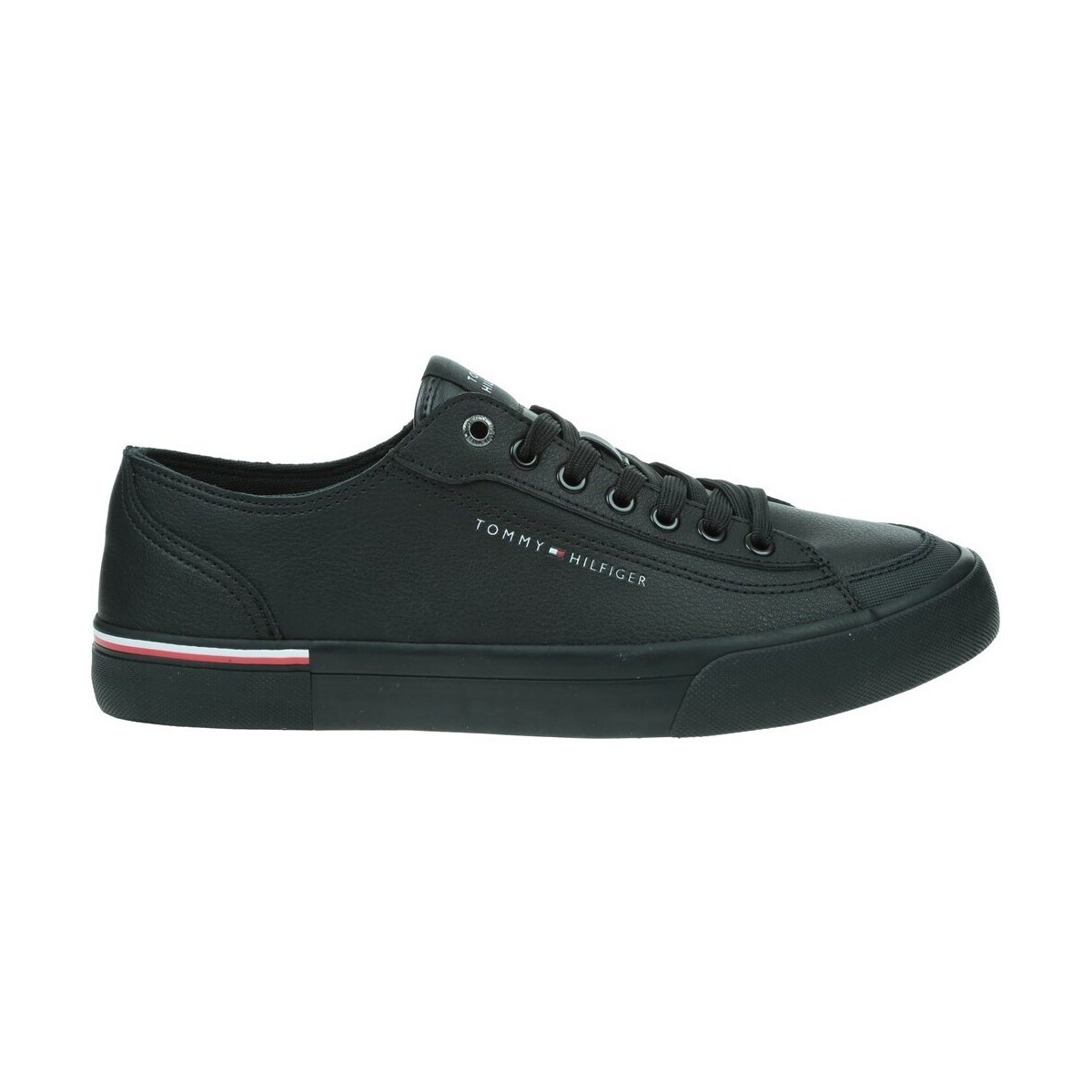 Tommy Hilfiger Corporate Vulc Leather Black