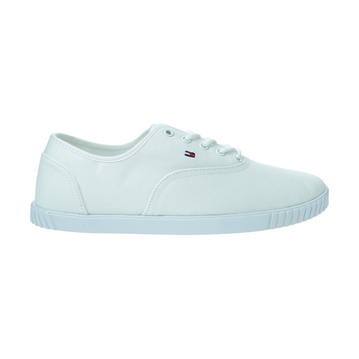 Tommy Hilfiger Canvas Lace Up White