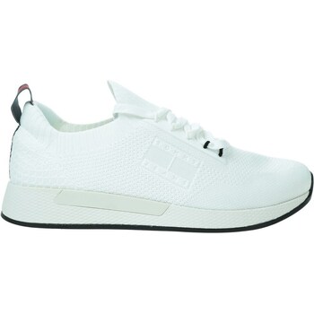 Shoes Men Low top trainers Tommy Hilfiger EM0EM01382YBL White