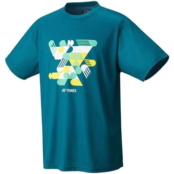 Clothing Men Short-sleeved t-shirts Yonex Unisex Practice T-shirt Turquoise