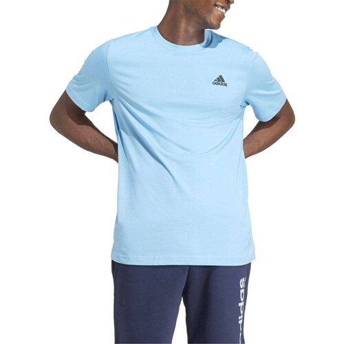 Clothing Men Short-sleeved t-shirts adidas Originals IS1317 Blue