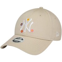 Clothes accessories Women Caps New-Era New York Yankees Floral All Over Beige