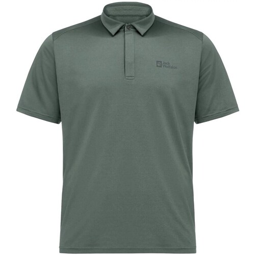 Clothing Men Short-sleeved t-shirts Jack Wolfskin 18098014311 Green