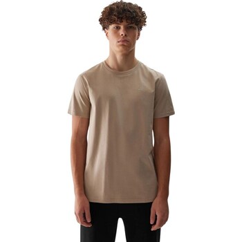 Clothing Men Short-sleeved t-shirts 4F K15491 Brown
