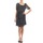 Clothing Women Short Dresses Mexx 13LW130 Black / White