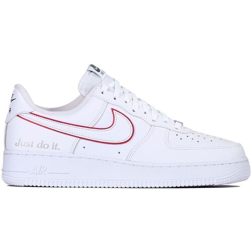 Shoes Women Low top trainers Nike Air Force 1 Low Just Do It White