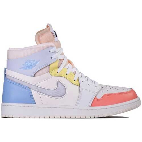 Shoes Men Mid boots Nike Air Jordan 1 Retro High Zoom Air Comfort High To My First Coach Blue, Pink, Yellow, Beige