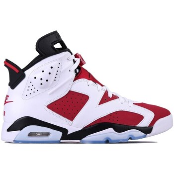 Shoes Men Mid boots Nike Air Jordan 6 Retro Carmine 2021 White, Red