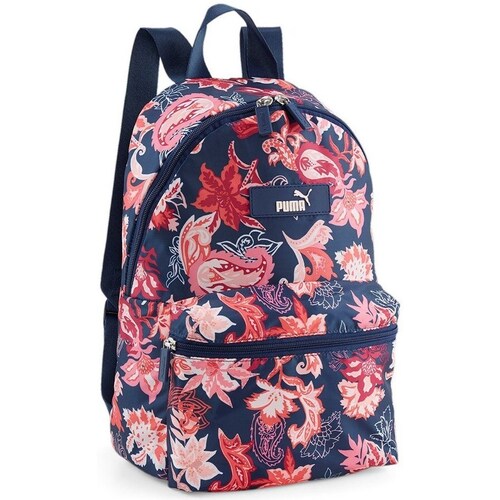 Bags Rucksacks Puma Core Pop Backpack 079855-02 Navy blue, Pink