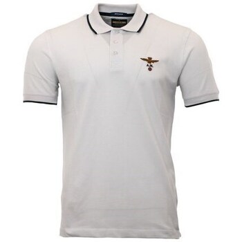 Clothing Men Short-sleeved t-shirts Aeronautica Militare PO1308P82730 White