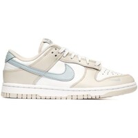 Shoes Women Low top trainers Nike Dunk Low White, Beige, Light blue