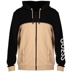 Clothing Men Sweaters Guess Marcell Black, Beige
