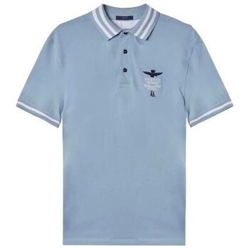 Clothing Men Short-sleeved t-shirts Aeronautica Militare PO1758P19121286 Blue