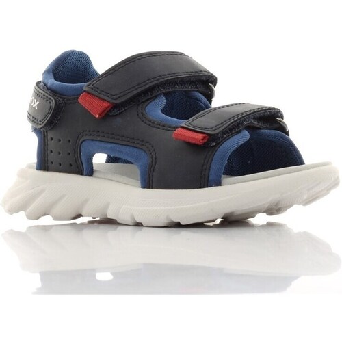 Shoes Children Sandals Geox Airadyum Black, Blue