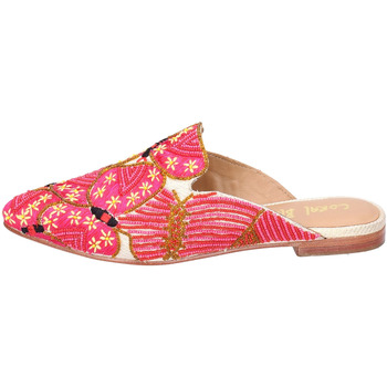 Shoes Women Sandals Coral Blue EX321 Pink