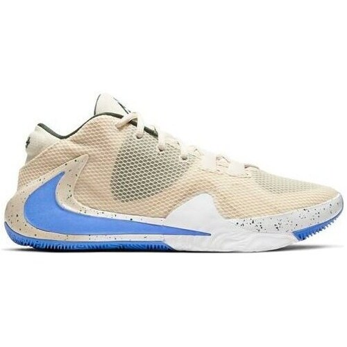 Shoes Men Basketball shoes Nike Zoom Freak 1 Beige, Light blue