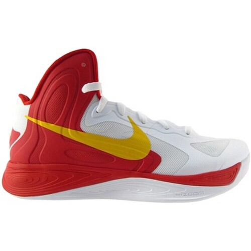 Shoes Men Basketball shoes Nike Hyperfuse 2012 Red, White, Yellow