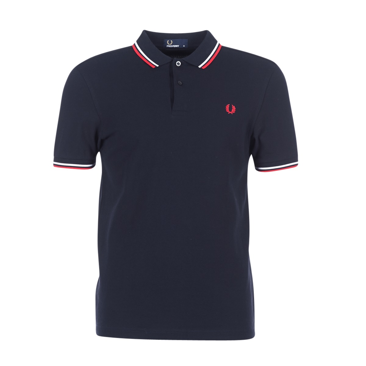 fred perry  m3600  men's polo shirt in marine