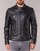 Clothing Men Leather jackets / Imitation leather Oakwood CASEY Black
