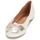 Shoes Women Flat shoes Betty London ERUNE White / Silver