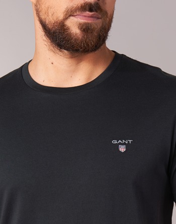 Gant THE ORIGINAL SOLID T-SHIRT Black