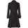 Clothing Women Coats Anastasia Women's Dark Grey Wool Winter Belted Trench Coat grey