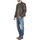 Clothing Men Leather jackets / Imitation leather Benetton HOULO Brown