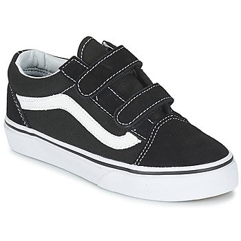 Shoes Children Hi top trainers Vans OLD SKOOL V Black / White