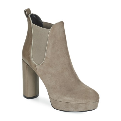 Shoes Women Ankle boots Luciano Barachini MILI Taupe