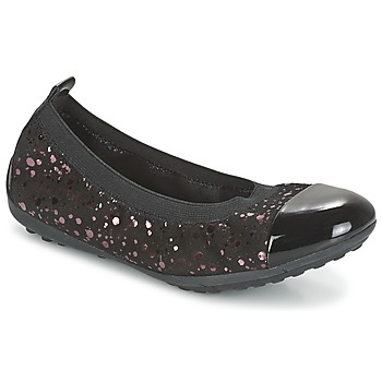 Geox  PIUMA BALLERINE  girls's Children's Shoes (Pumps / Ballerinas) in Black. Sizes available:7,8.5,9.5,10,7.5 toddler,11.5 kid