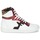 Shoes Women Hi top trainers Serafini SAN DIEGO White / Red