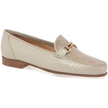 Shoes Women Loafers Charles Clinkard Charm Womens Moccasins BEIGE