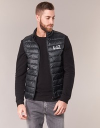 Clothing Men Duffel coats Emporio Armani EA7 ONAFRATO Black