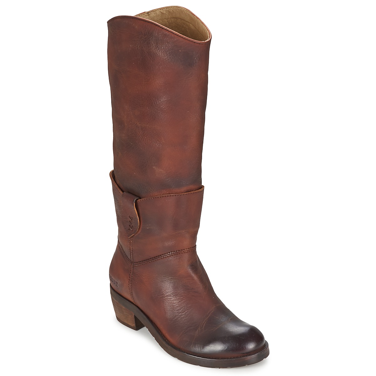 High boots Dkode INDIANA Brown / Dark - Free delivery with Spartoo.co ...